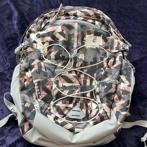 Used one time North Face Borealis backpack. Camo pattern